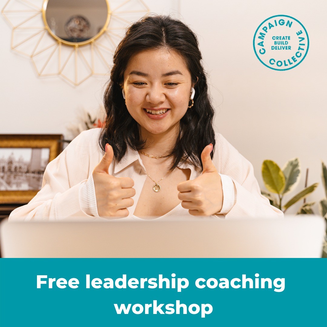 Want to learn how to be a great leader at work?

Campaign Collective is hosting a free leadership coaching workshop for clients and friends on 31 March from 12pm – 1.30pm GMT.

The workshop is designed to support those who are about to step into a leadership role or who have leadership ambitions.

The session will be delivered by Campaign Collective Member and certified coach @iansmorton and Campaign Collective Associate Member James Renwick (ACC), Founder of Recast. Ian and James both have considerable experience of working with and for charities and organisations for social good, spanning 40 years in total.

Book by Friday 11 March. 

Tap link in bio and head to latest news for all the details.

#Leadership  #LeadershipCoaching #LeadershipWorkshop